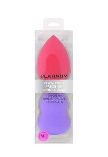 Platinum pink and purple Platinum Flawless/Precision Sponge [PTN108] F83D6BE7EC32B5GS_1