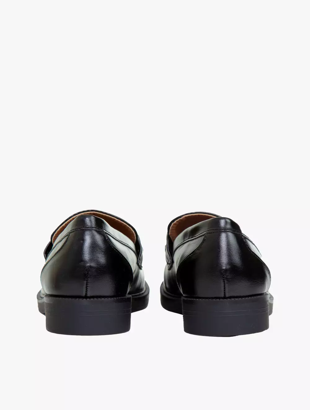 CIARA CLASSIC LOAFER - BLACK TEXTURED