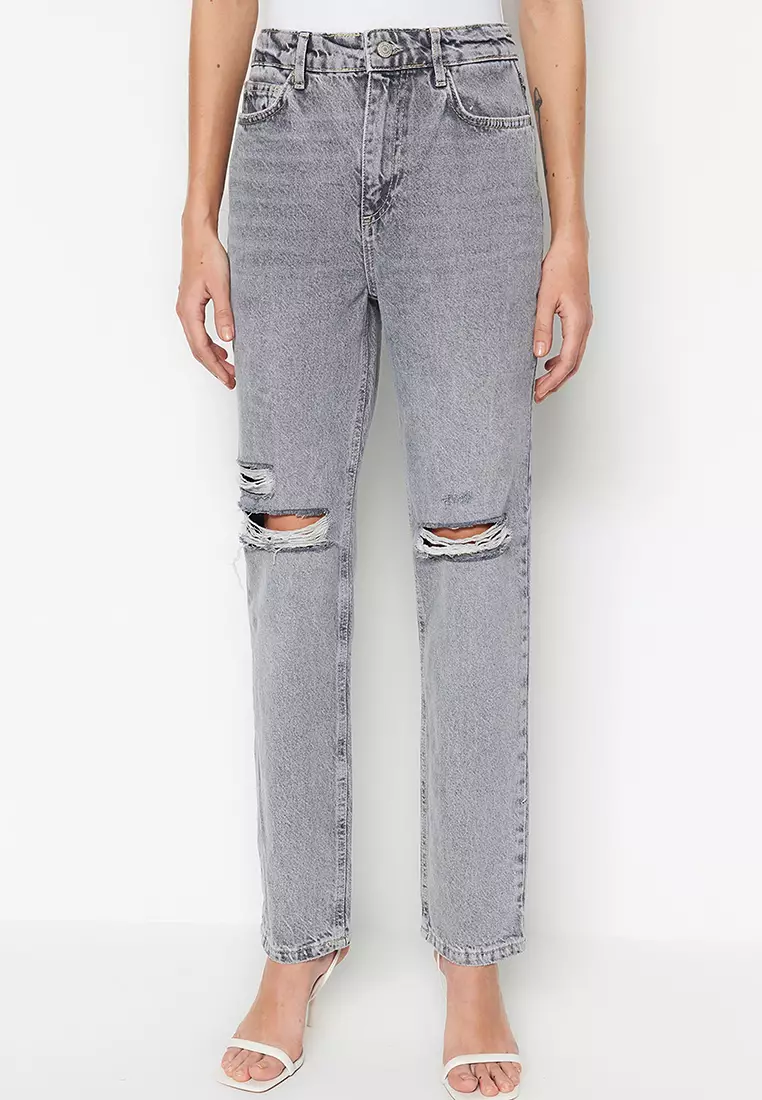 Jual cheap ripped jeans