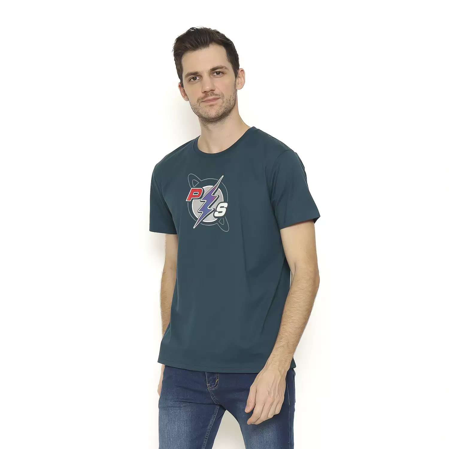 Planet Surf Clothing Kaos Lengan Pendek Pria Helfen Men Tee Planet Surf