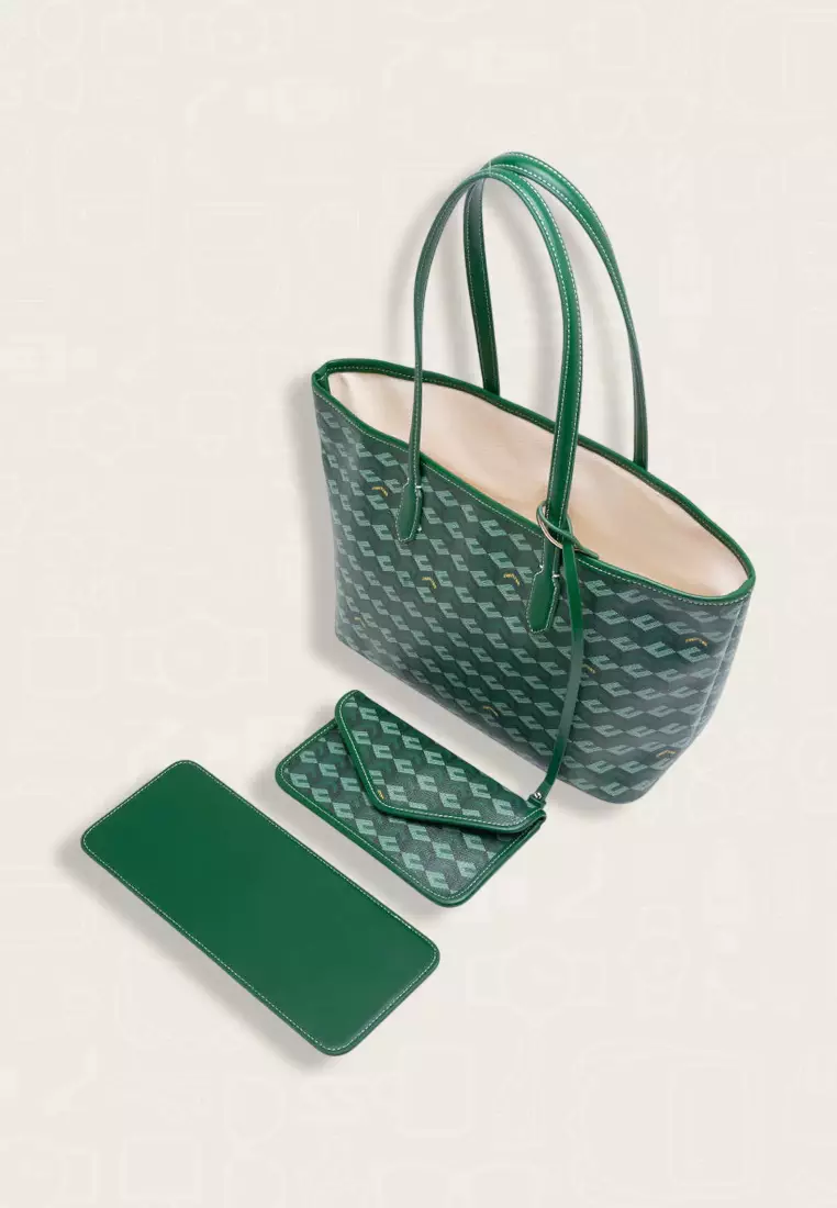 Christy Ng Russo Medium Tote Bag Green