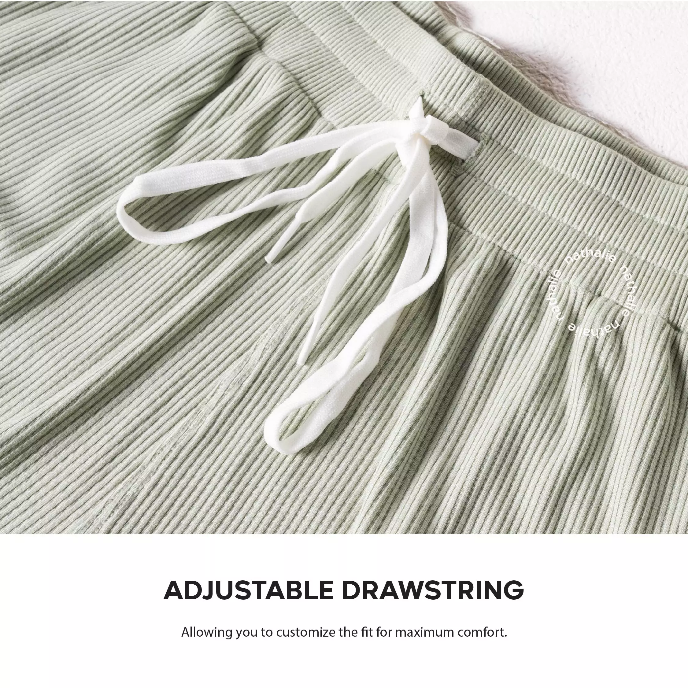 Nathalie Rib Short Pants 1 psc NTC 3553 - Onyx