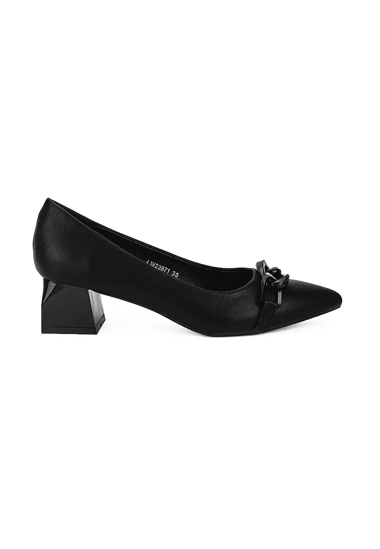 Discount on Mario D' boro Runway  shoes - SKU: Women's College Pumps Shoes LW 23971 Black C34