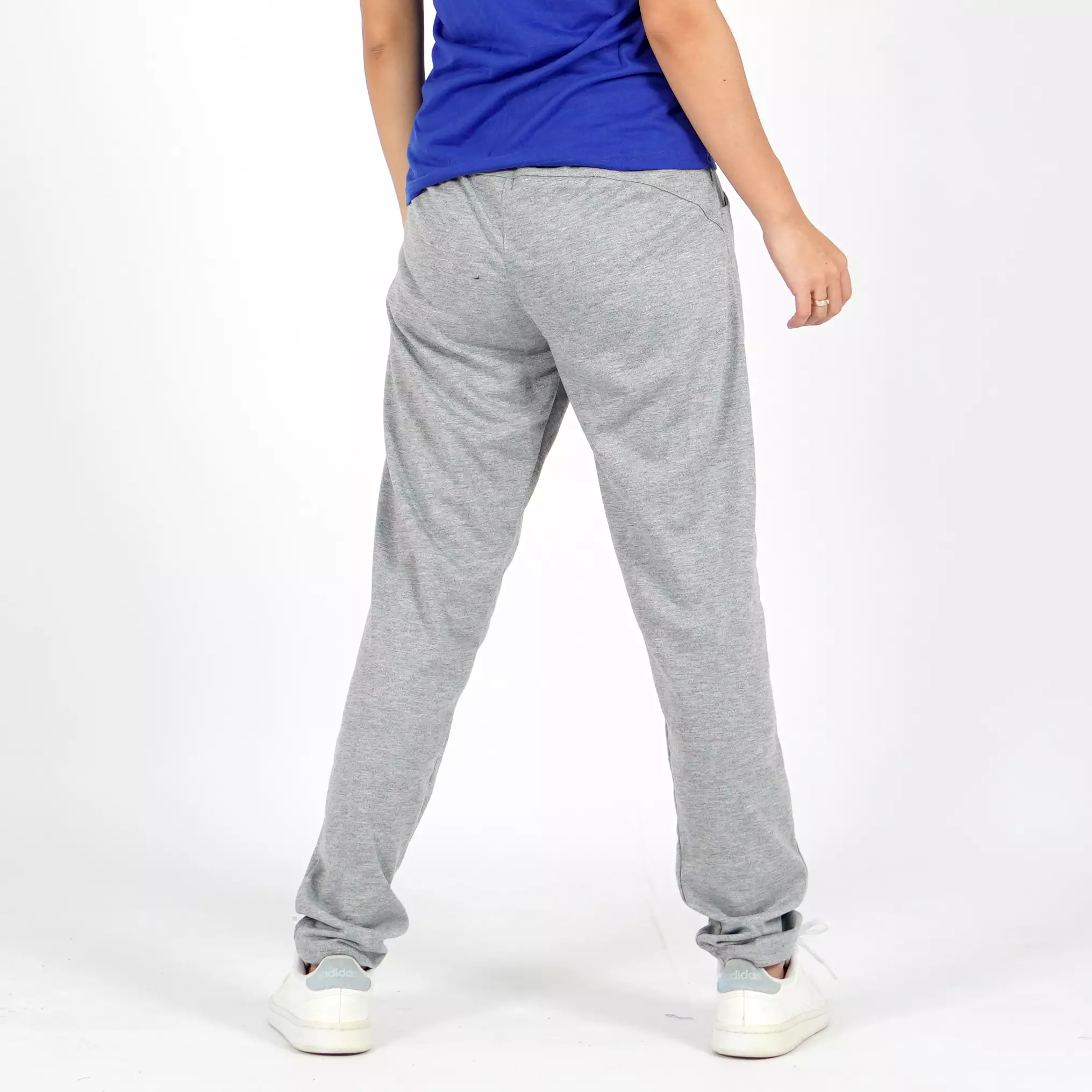 MICHELE Celana Panjang Wanita Celana Training Wanita Slim Fit Long Pants - ABU MUDA