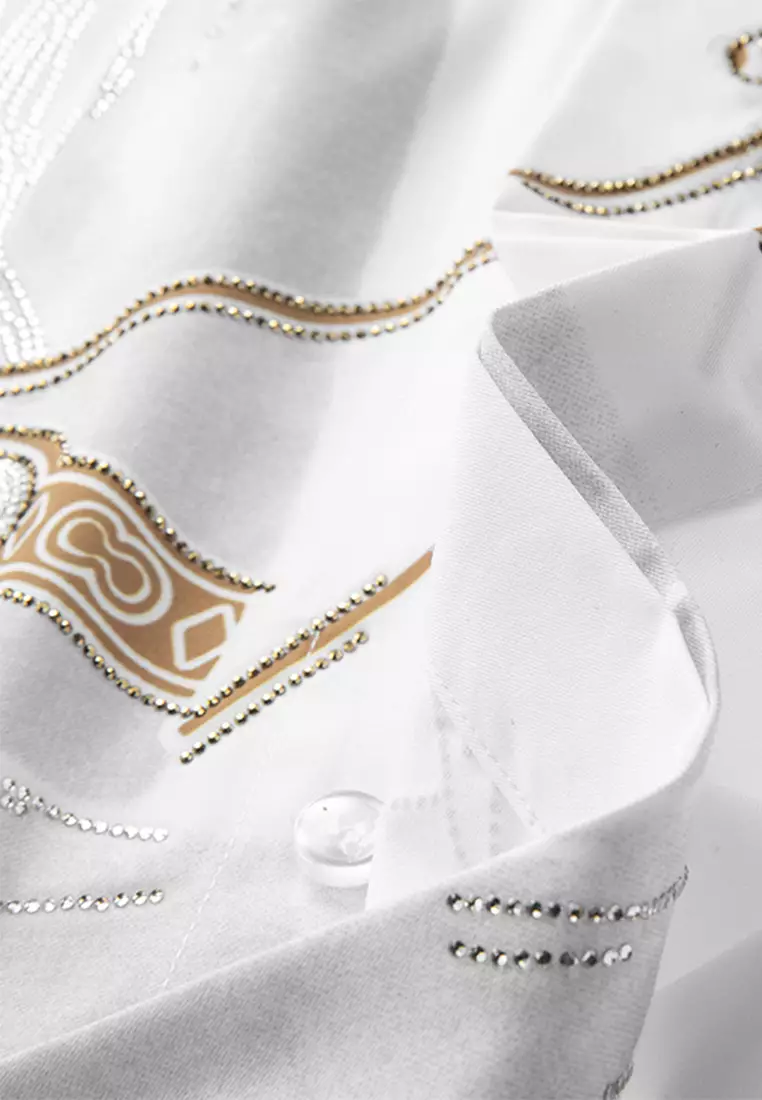 Casual Printed Hot Diamond Shirt ND2159