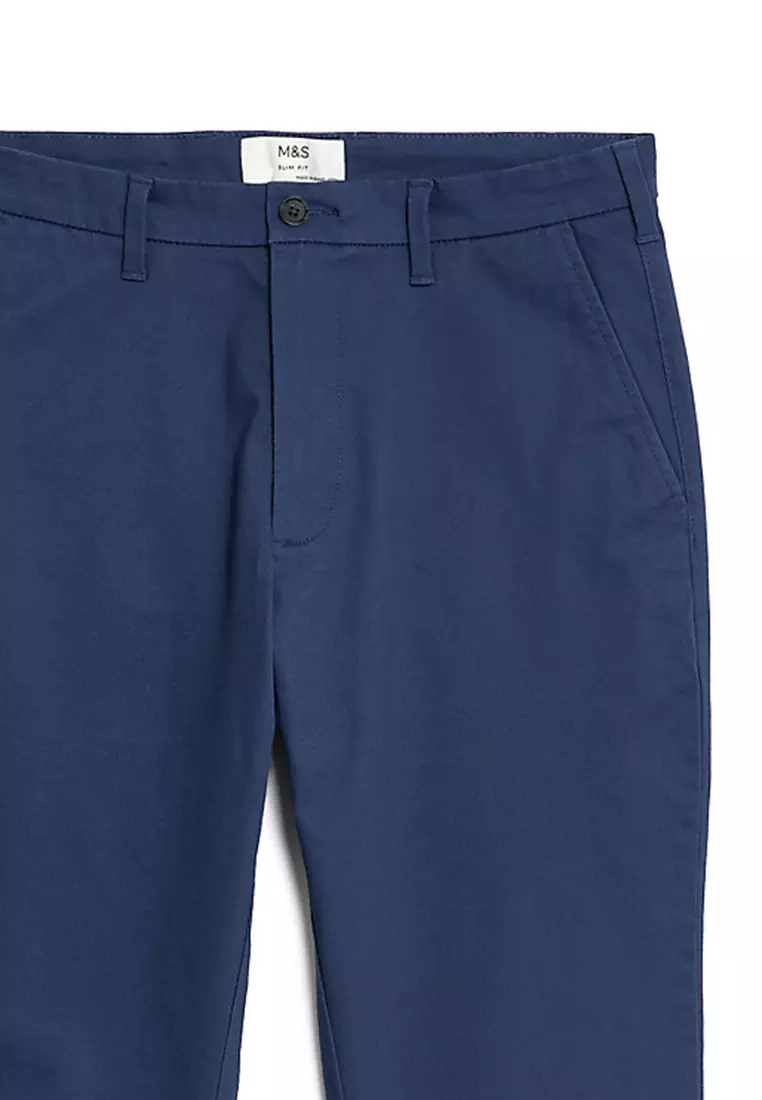 Slim Fit Stretch Chinos