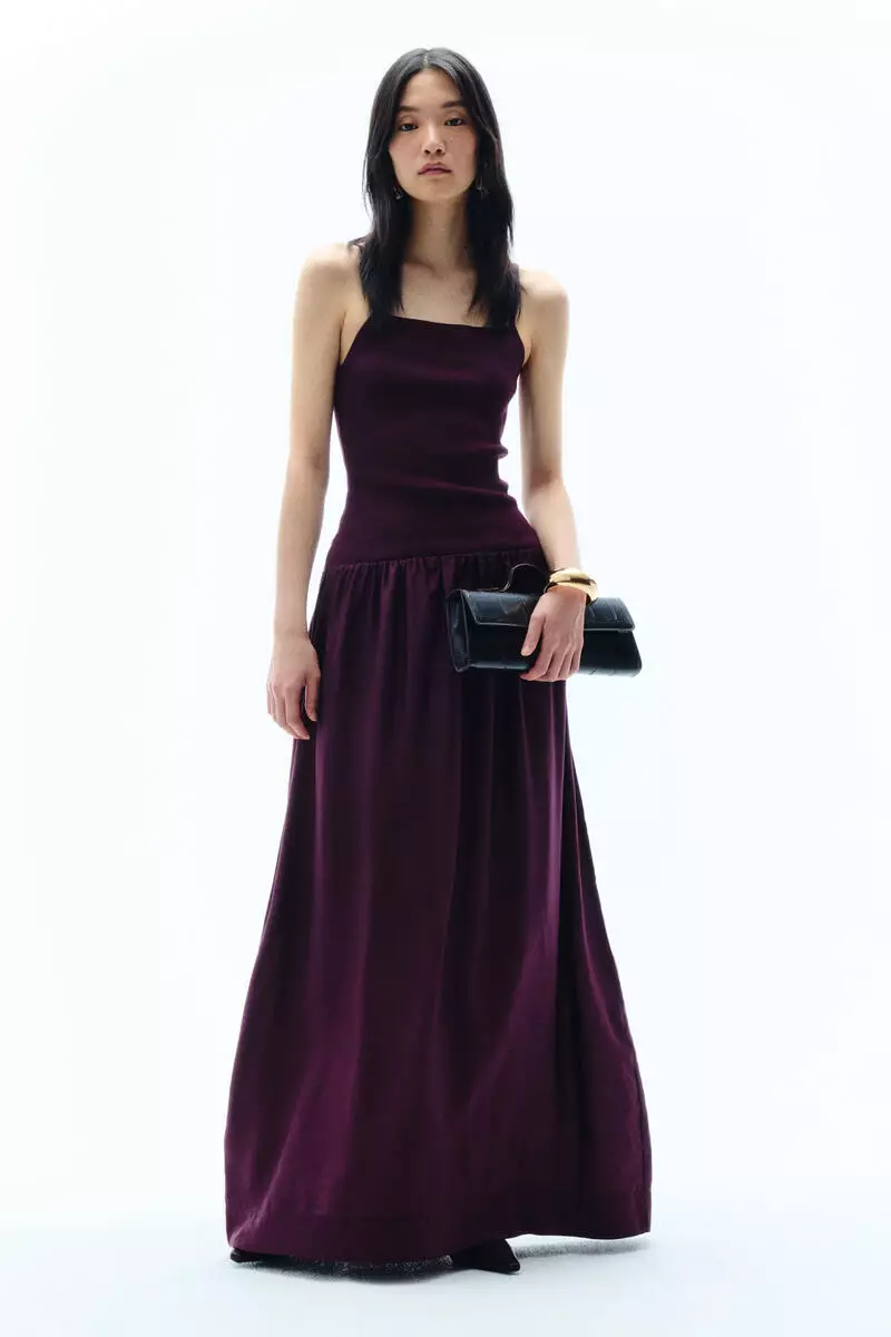 Jersey strappy dress