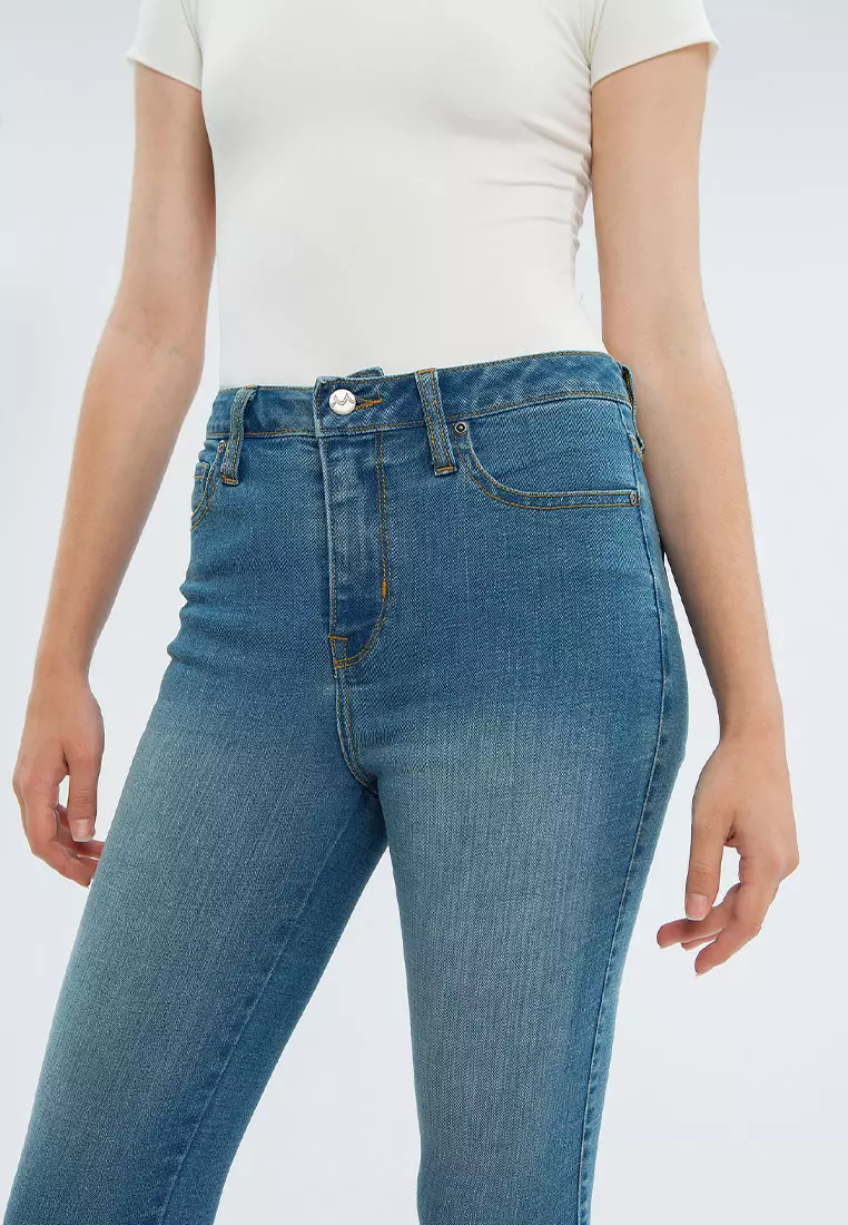 Minimal 311 High Rise Skinny Jeans Light Blue Warna LIGHT BLUE