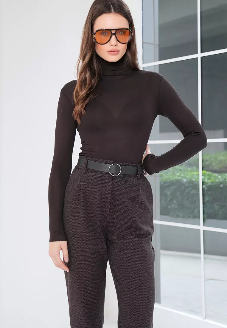 Turtleneck Cashmere Top