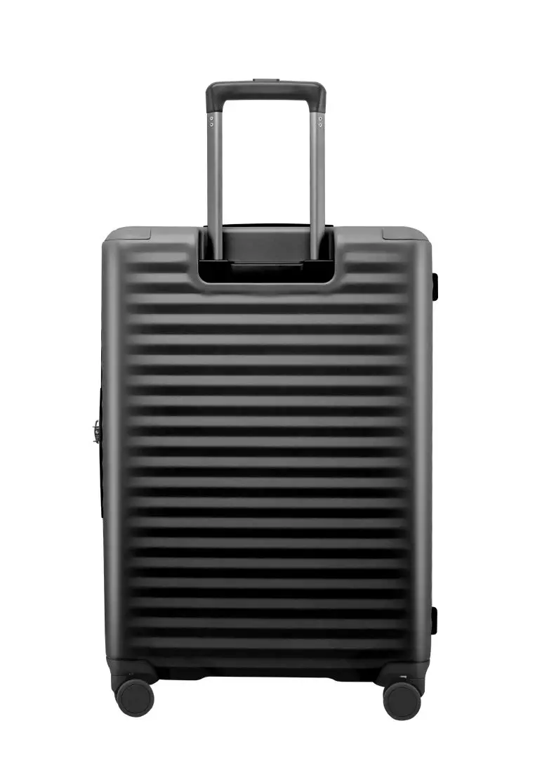 Echolac Celestra XA 24" Medium Luggage Expandable Spinner With Brake (Black)