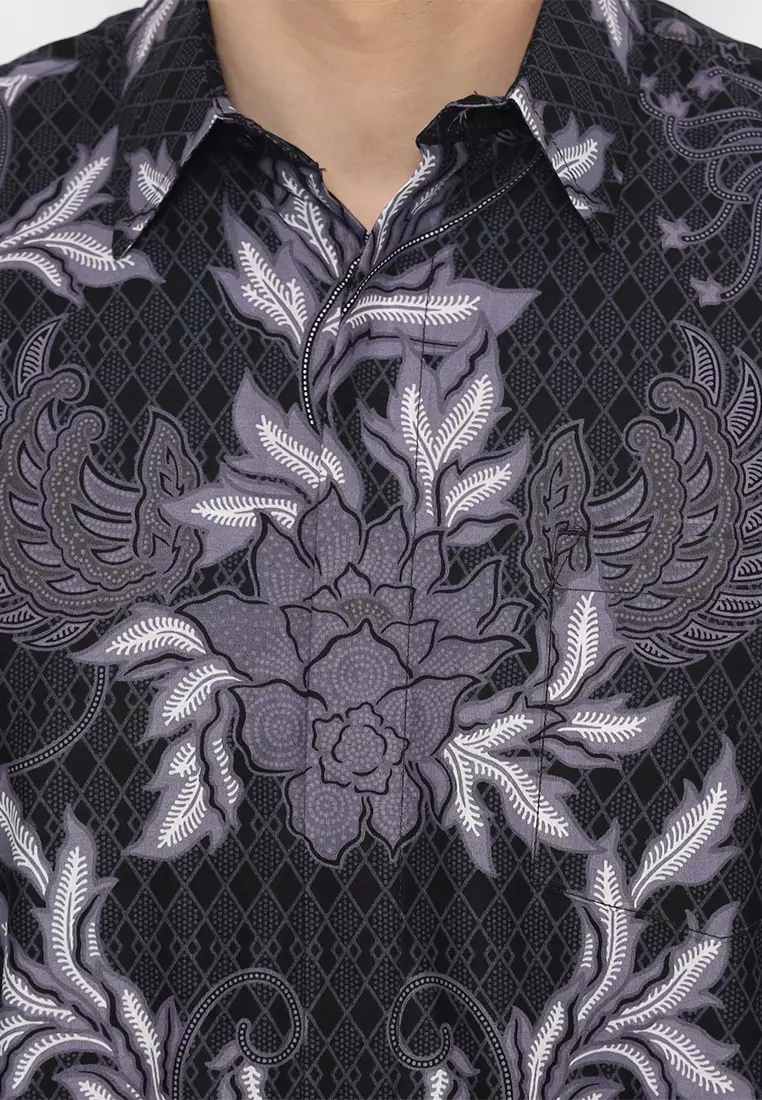 Hadinata Batik Pria Kemeja Panjang Furing Yudith Yozita