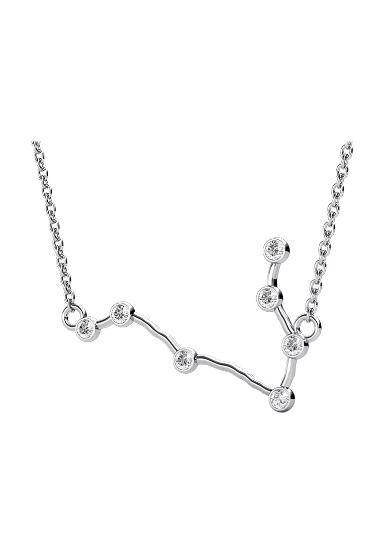 Gemini Constellation Pendant - Kalung Crystal Swarovski by Her Jewellery