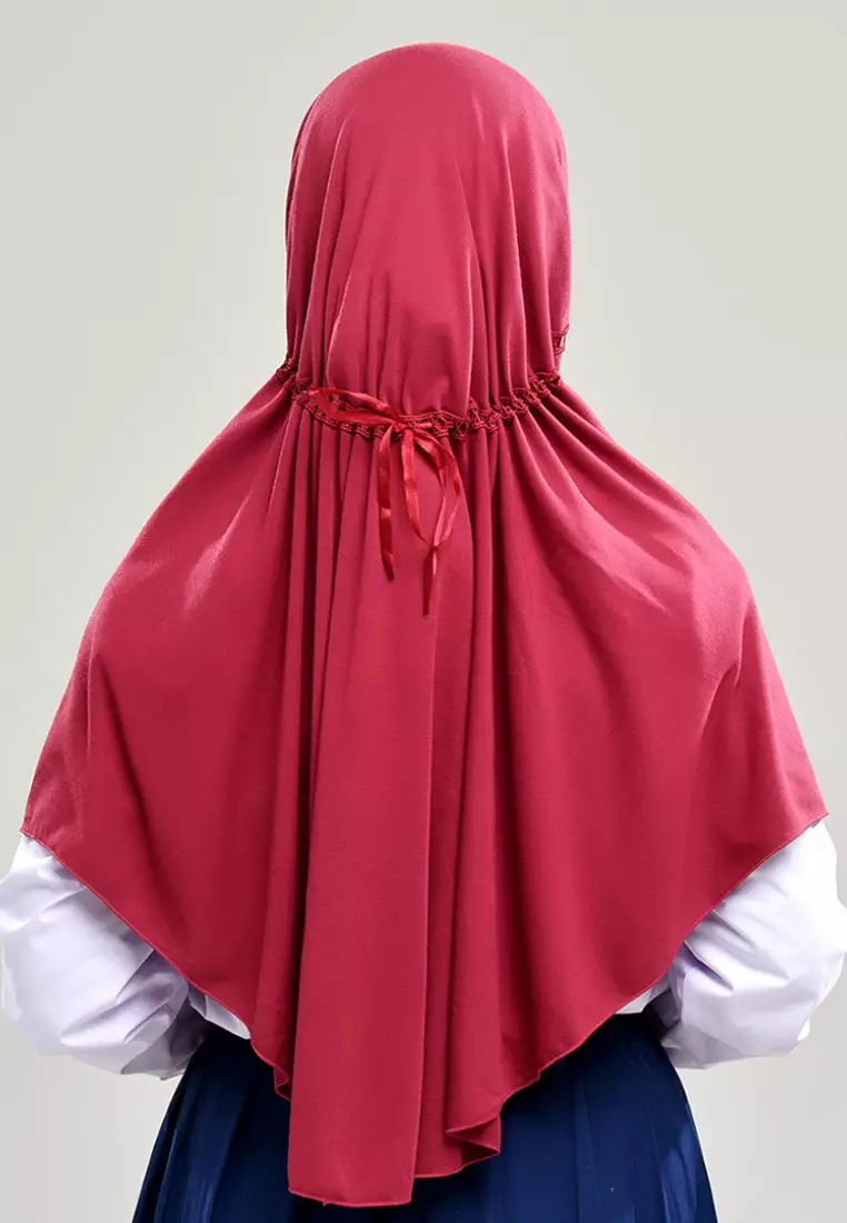 Rabbani - Kerudung Sekolah Instan Innova - Red