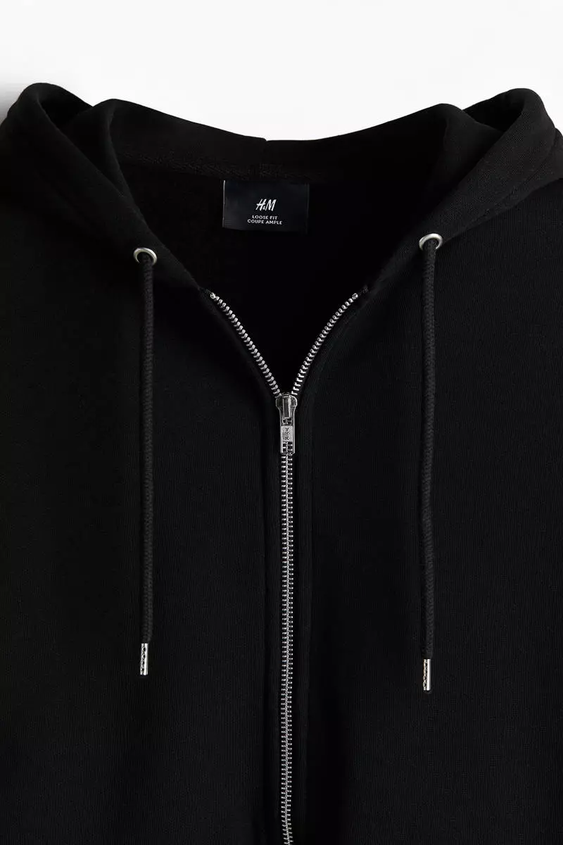 Loose Fit Zip-through hoodie