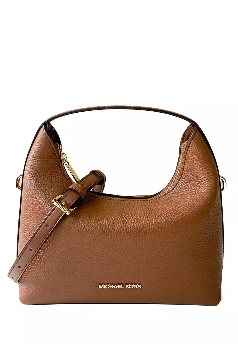 Michael kors brown messenger bag best sale