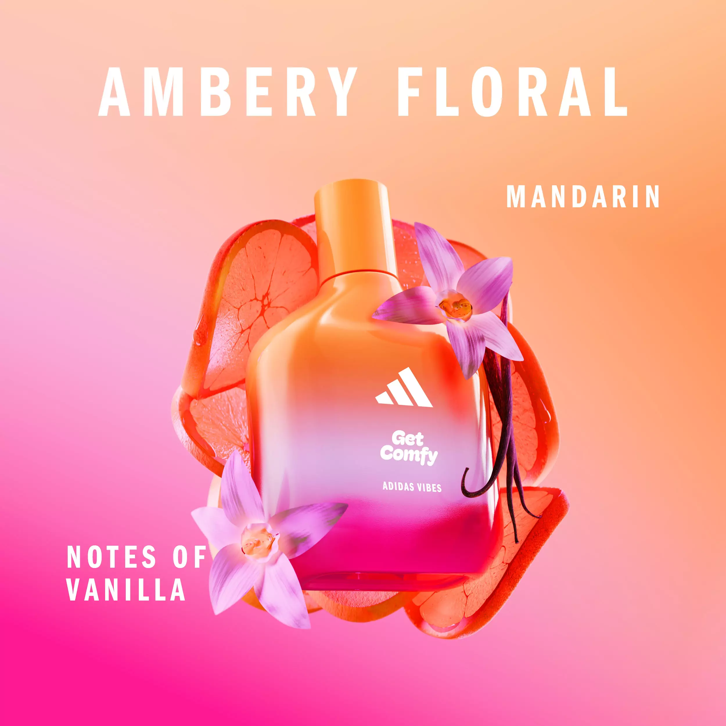 ADIDAS VIBES Get Comfy Eau De Parfum (EDP) 100ml