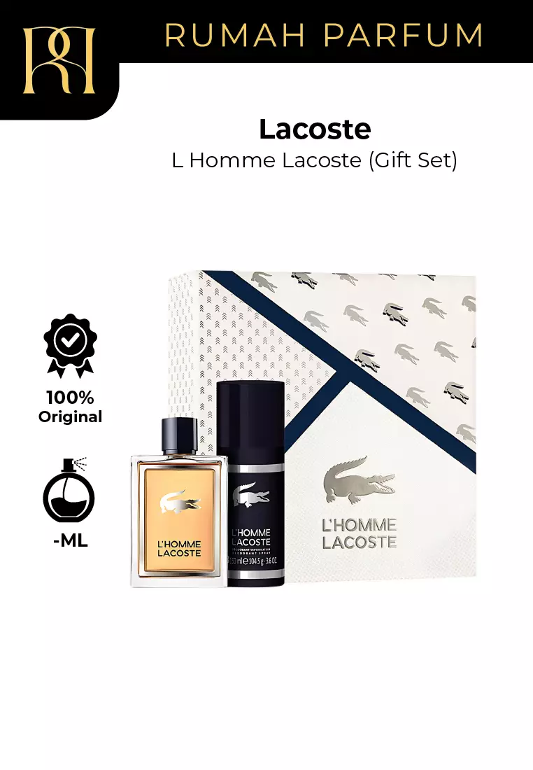 L homme lacoste gift set top