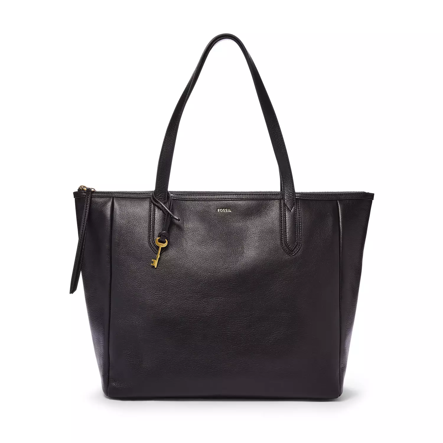 Fossil Sydney Leather Tote Black Tas Wanita SHB2815 001