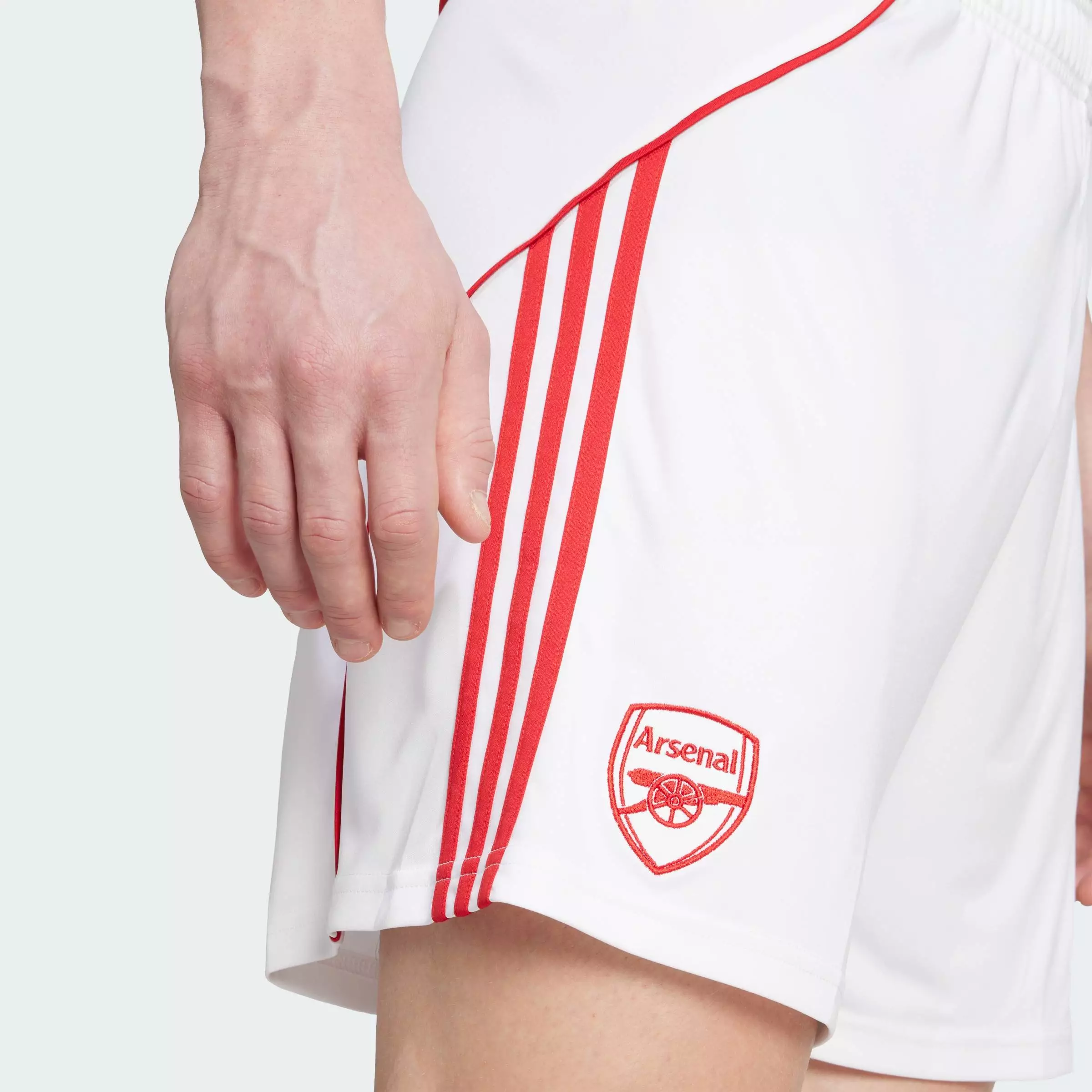 Football Arsenal 25/26 Home Shorts Men White JI9515