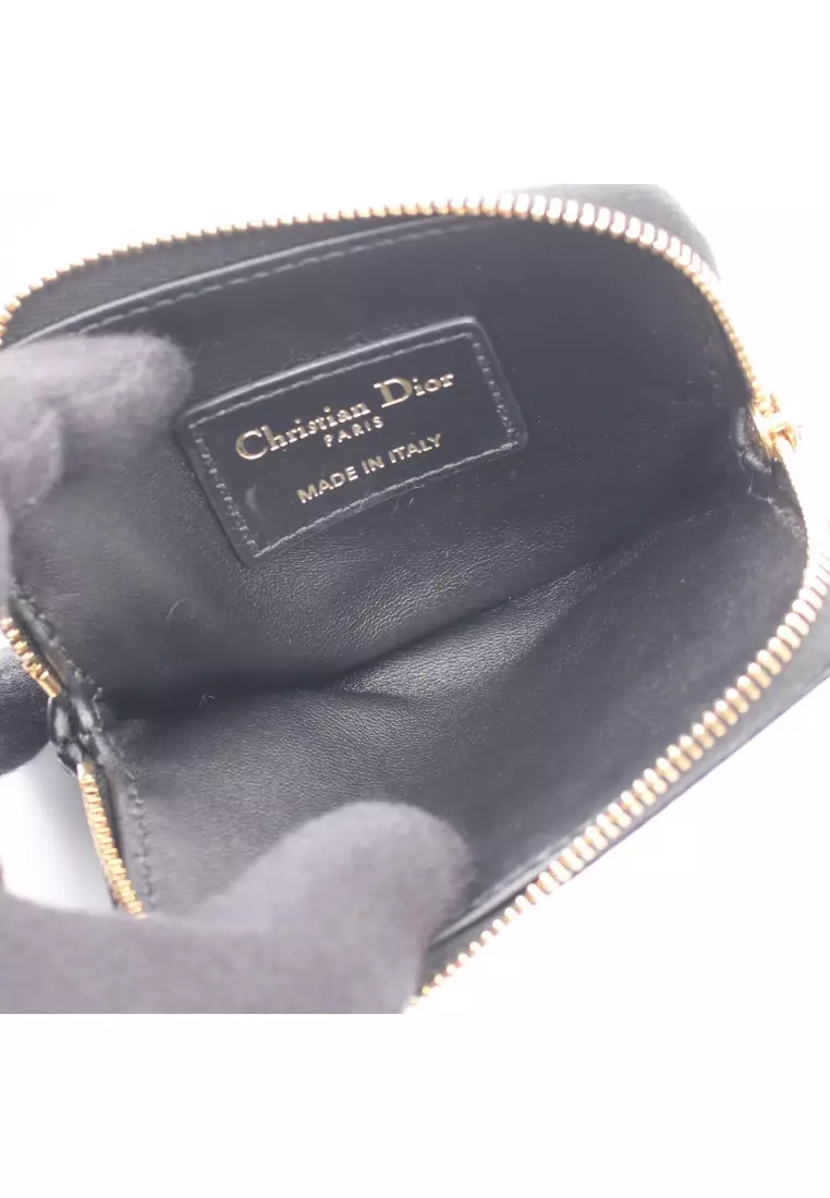 Christian Dior Pre-Loved Christian Dior Caro Lavender wallet