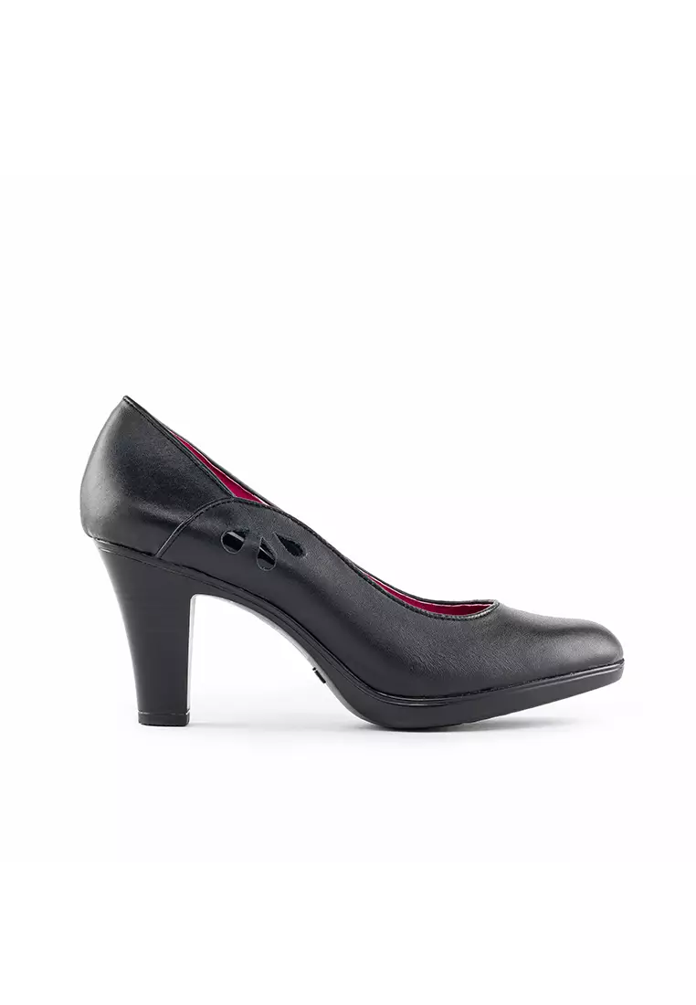 Discount on Bibo  shoes - SKU: Flare Leather High Heels