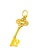 LITZ gold LITZ 916 (22K) Gold Key Pendant 钥匙吊坠 CGP0170 (1.35g+/-) 6662DACD917AE7GS_3