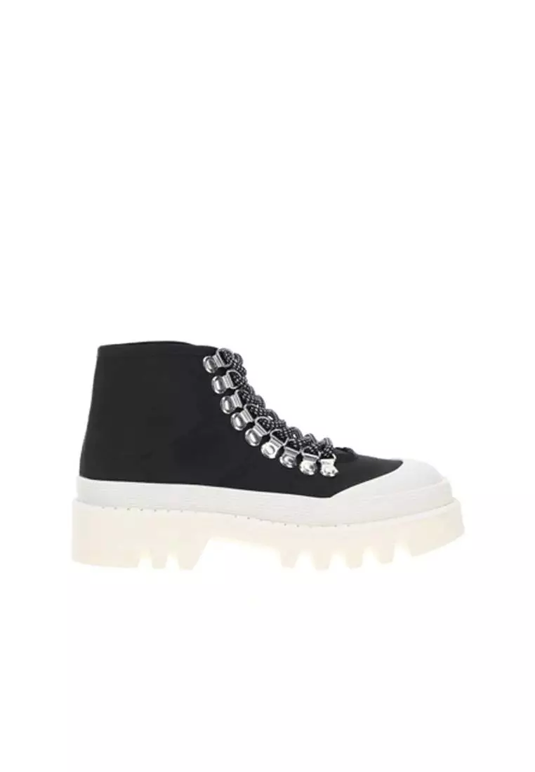 Buy Proenza Schouler Canvas Lace-Up Sneakers with Rubber Sole 2025