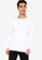ck Calvin Klein white Pima Cotton Crew T-shirt 8D65DAABB7C4D1GS_1