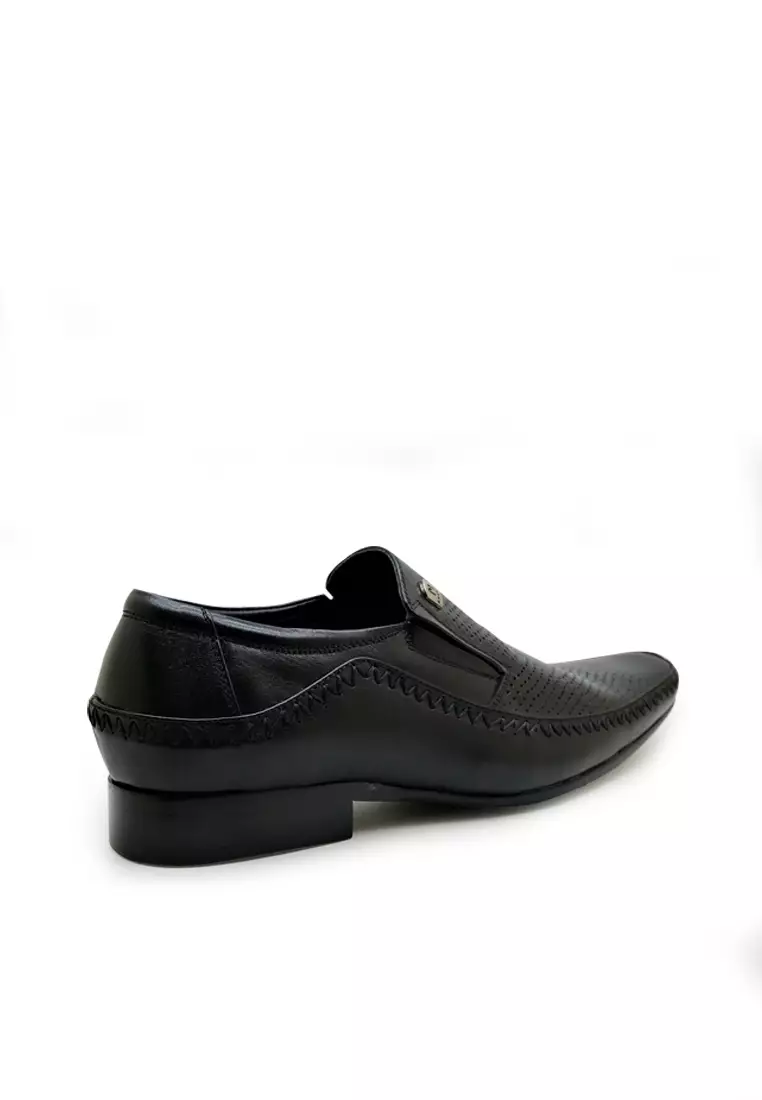 Peter Sepatu Pantofel Formal Kantor Elegan Pria Kulit Asli