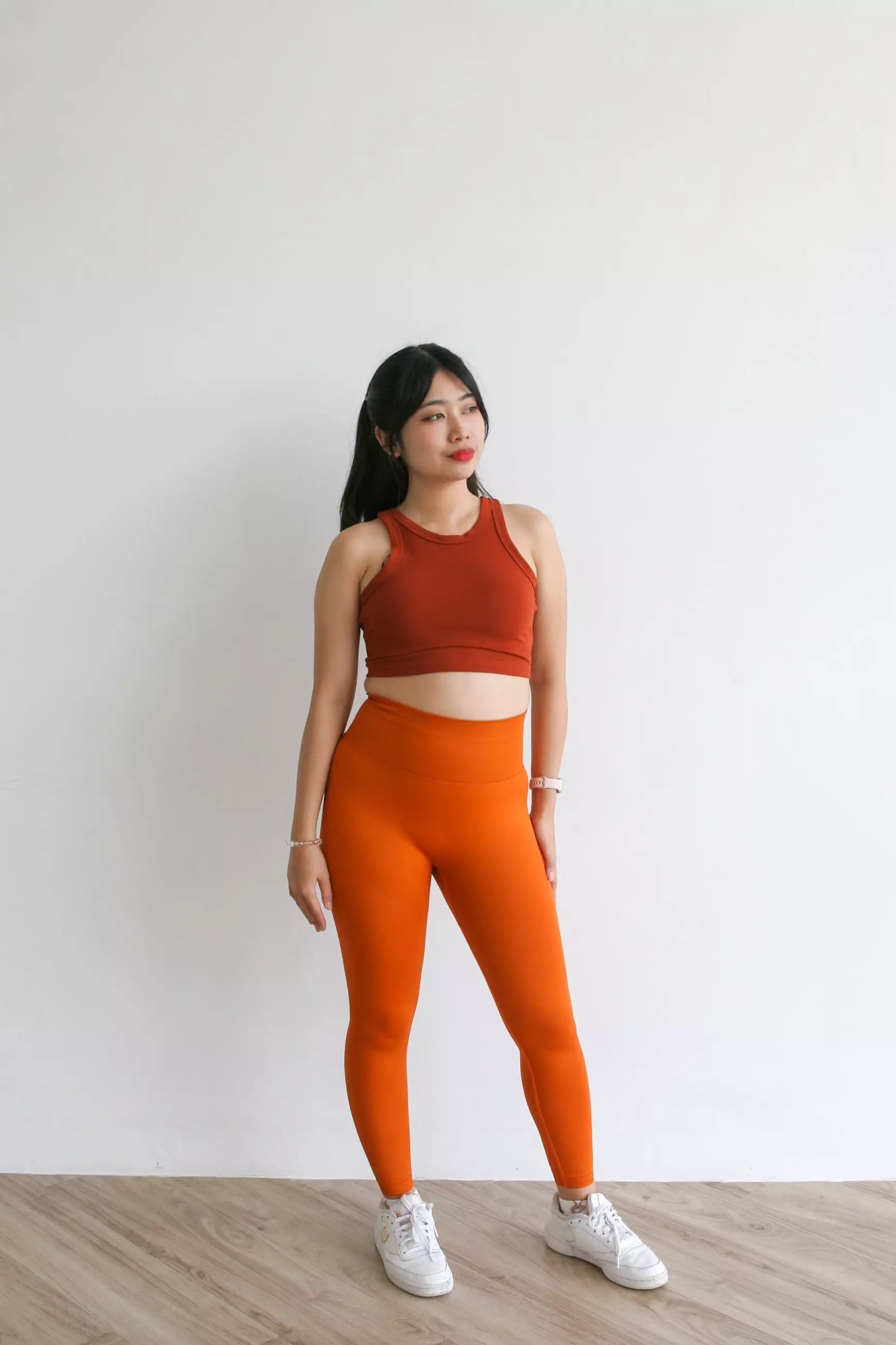 Jual Fit You Fityou Fabulous Halter Crop Tank D Knits Burnt Orange Original Zalora