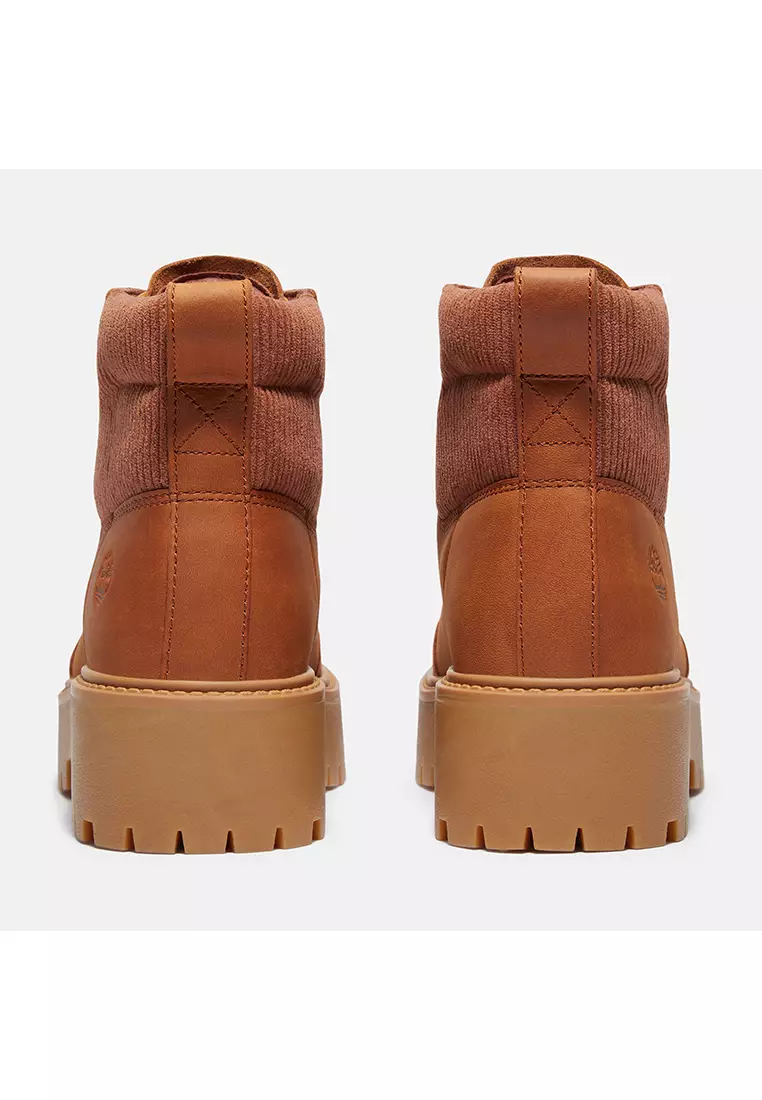 Stone Street Platform Boot for Women - Brown