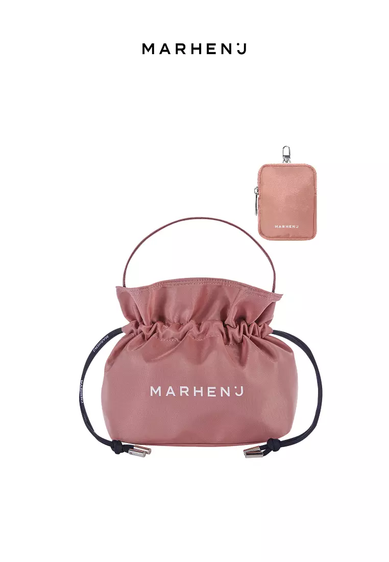 CHARRON + KONY SET Nylon Crossbody Bag Indi Pink
