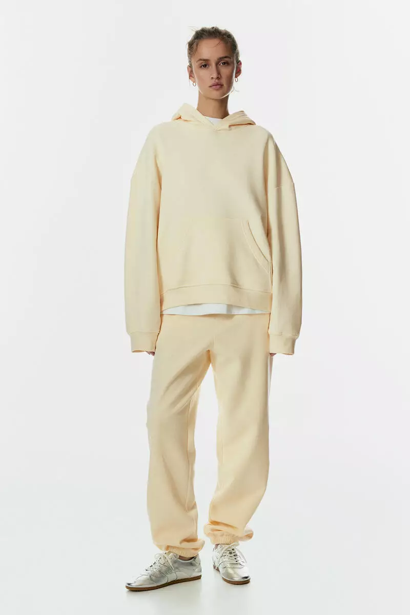 Cotton-blend sweatpants