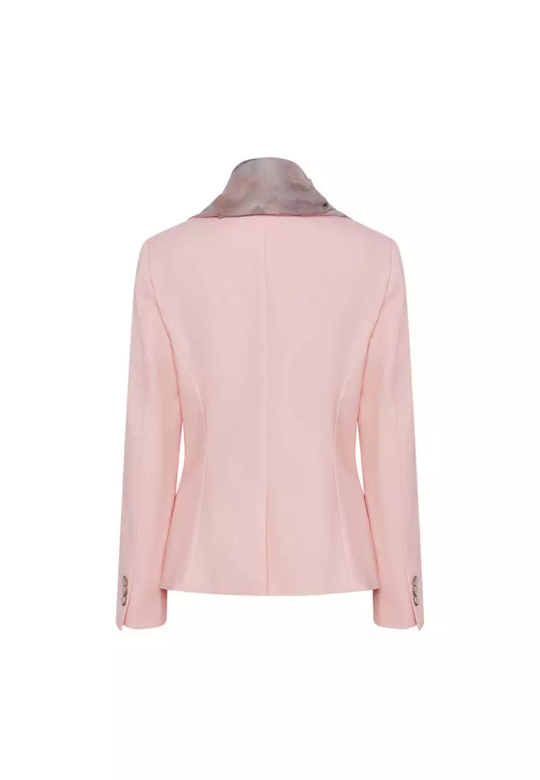 長袖修身西裝外套