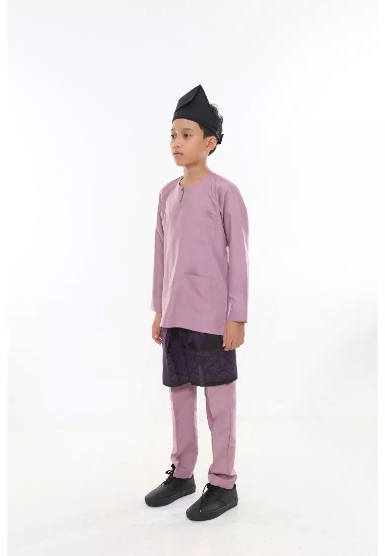 Baju Melayu Moden Teluk Belanga For Kids