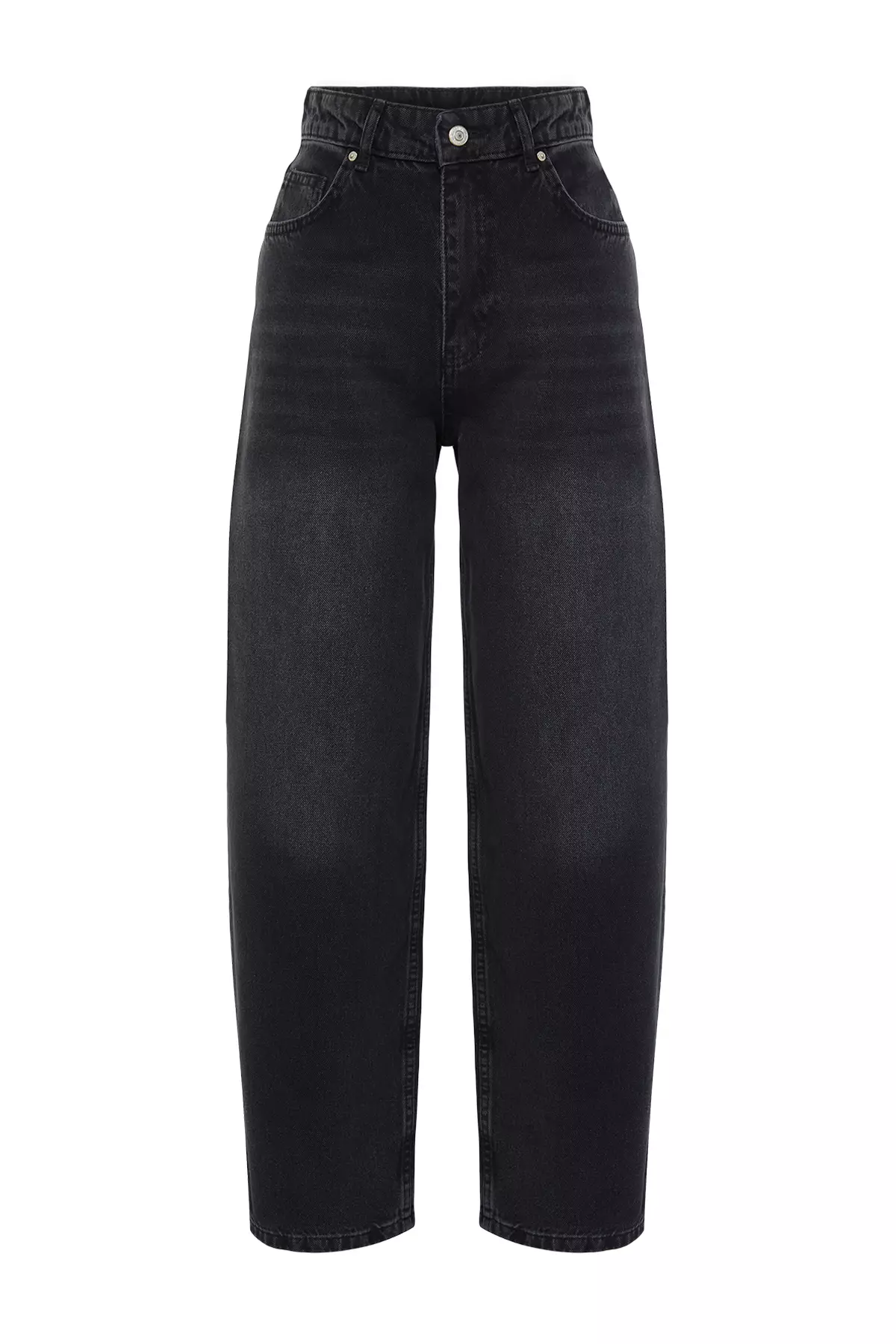 Relaxed Wide Leg Jeans