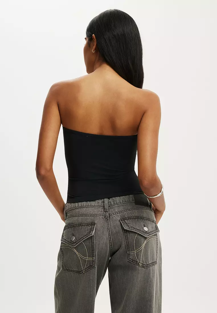 Hold Me Twist Bandeau Top