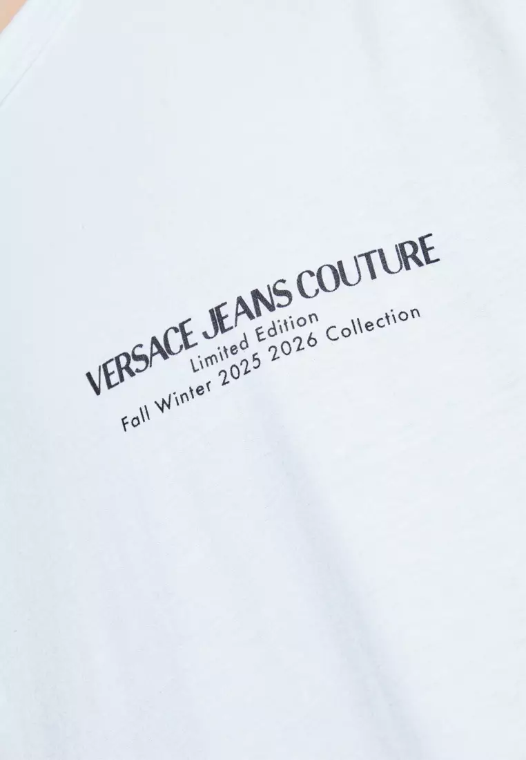 Jeans Couture男士短袖T恤白色79GAHE10 CJ00E