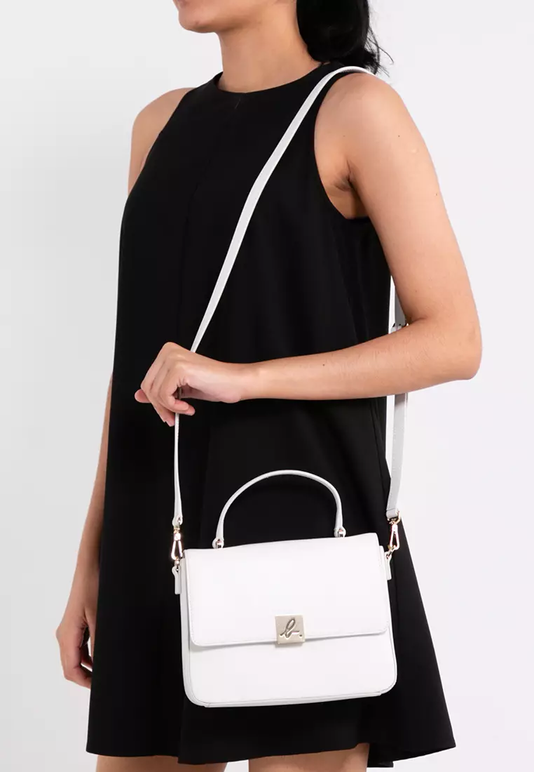 Agnes b leather clearance bag