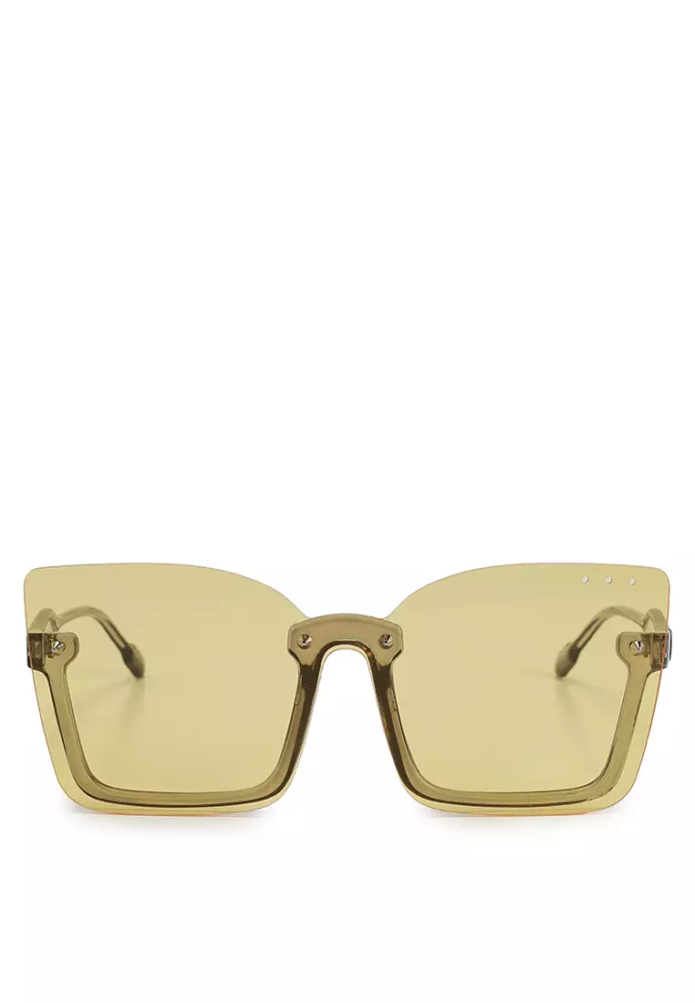 Oversized Futuristic Sunglasses