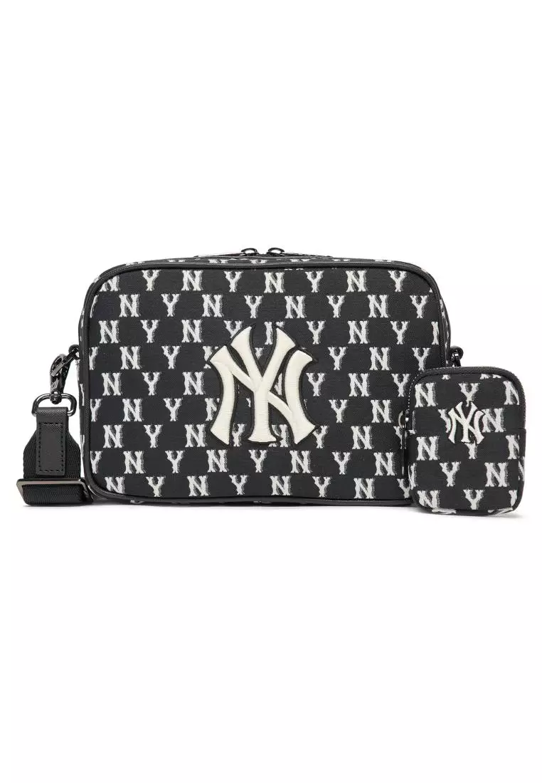 MLB Monogram Mini New York Yankees/Boston Cross Bag Crossbody Bag Shoulder  Bag