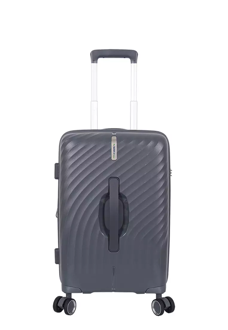 Jual Travel Time Travel Time Koper PP TRUNK 20 inci HY827-20 Dark Grey ...