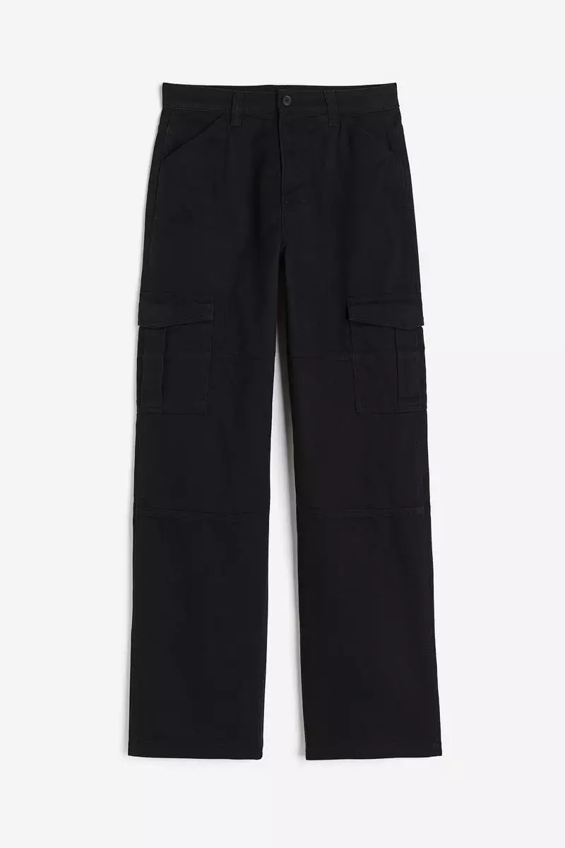 Buy H&M Twill cargo trousers 2024 Online