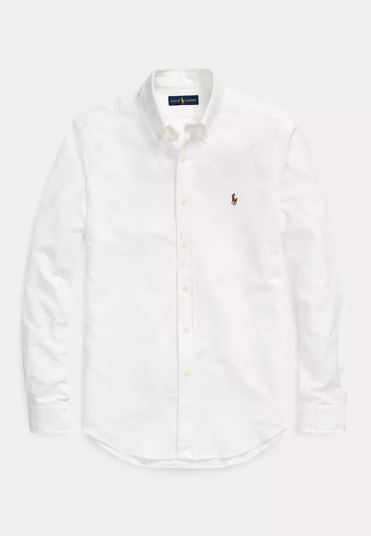 Slim Fit Oxford Long Sleeve Shirt