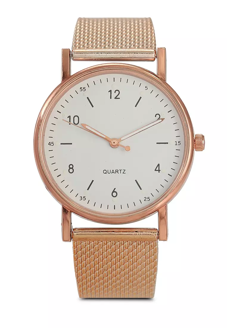 Buy NUVEAU Round Face Watch 2024 Online ZALORA Philippines