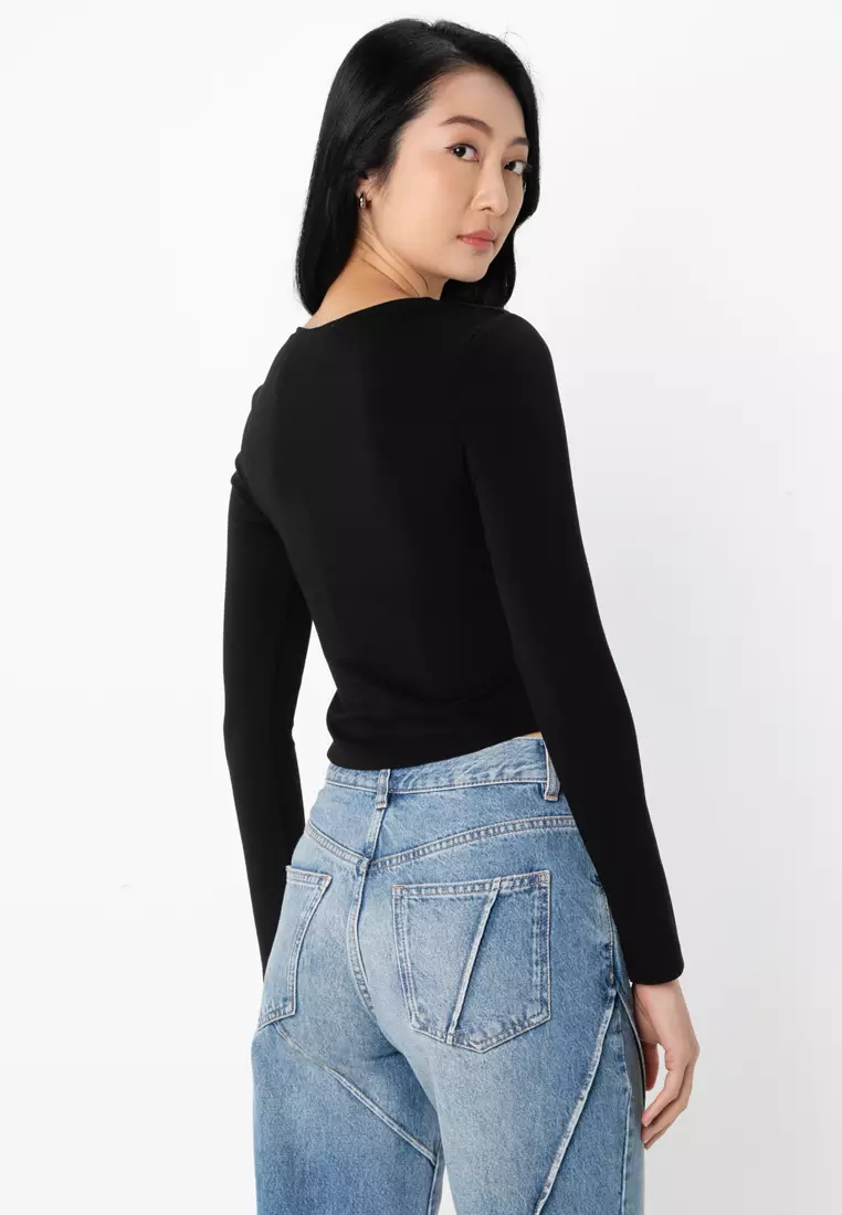 Sandra Long Sleeves Jersey Top