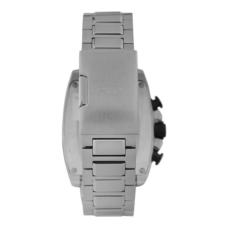 Jam Tangan Pria Expedition Chronograph E 6636 BC BTBRE Men Dual Tone Dial Stainless Steel Strap