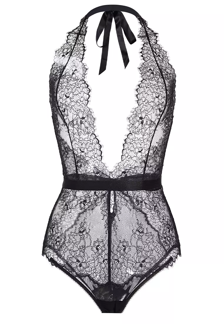 Buy Dear Eve Lingerie Pluma Lace Bodysuit 2024 Online Zalora Philippines