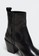 Mango black Heel Leather Ankle Boot CD420SHBE8D9FAGS_3