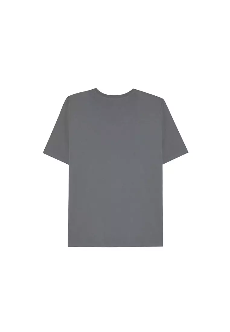 男士短袖T恤灰色EM000384 AF10779